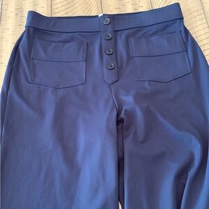 HALARA Women's Navy Straight Leg Pants